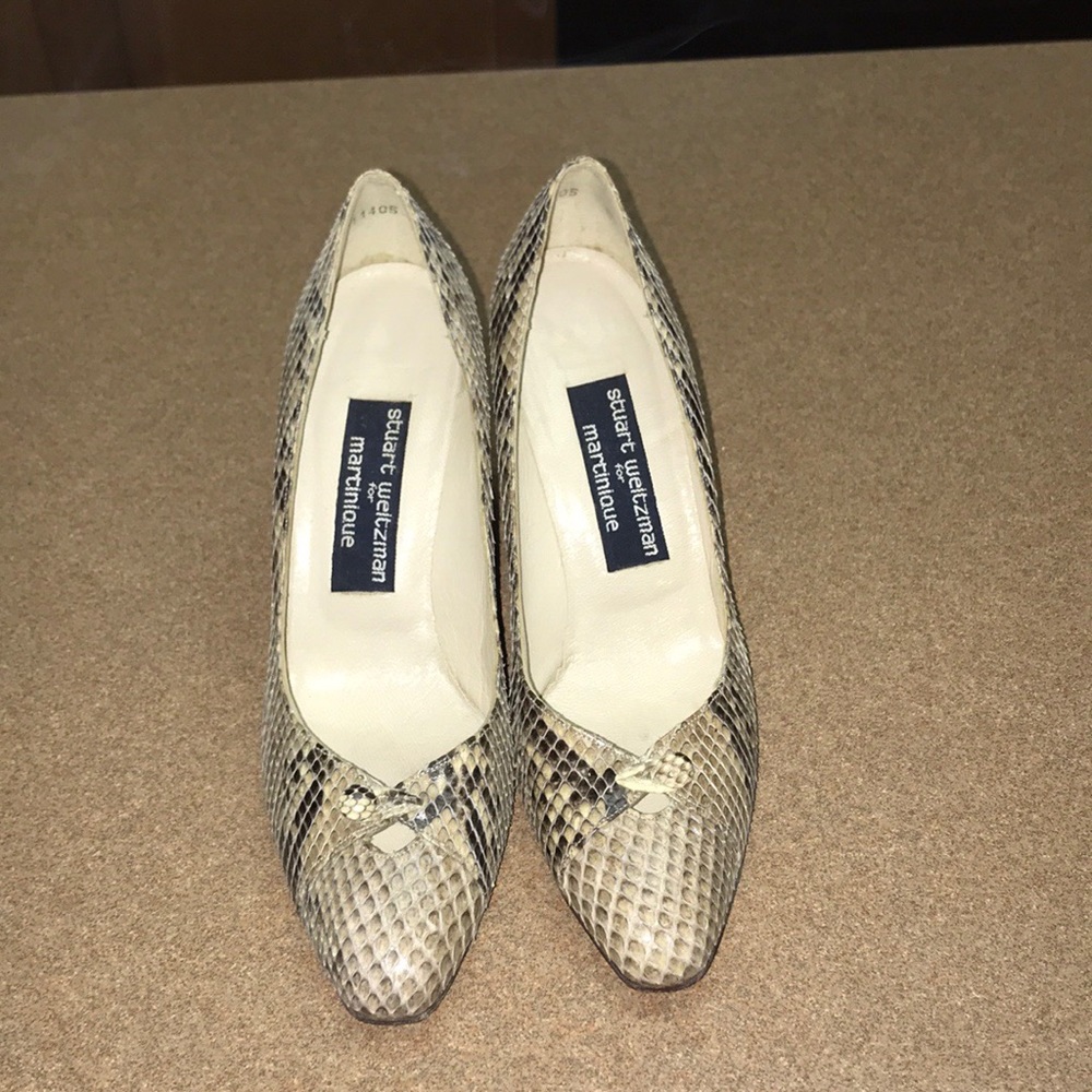 Stuart Weitzman Python Pumps - image 2